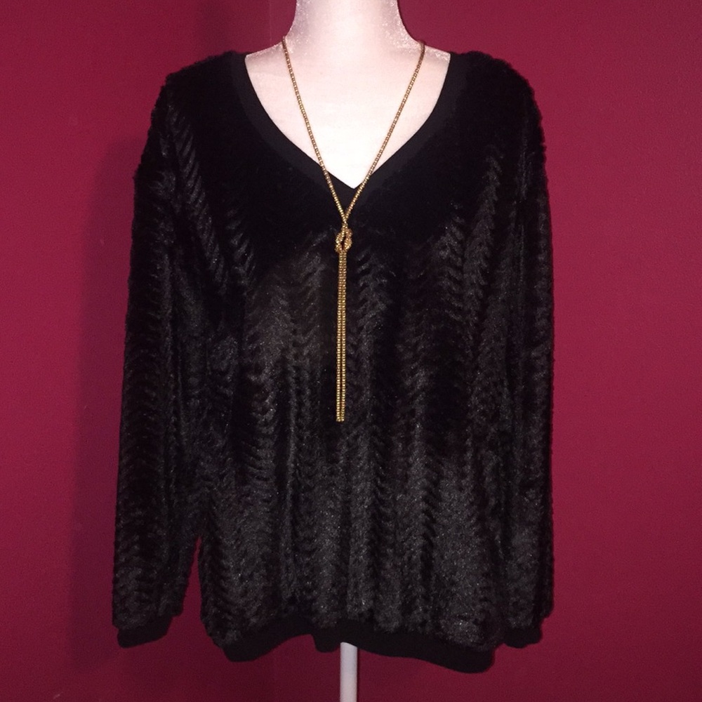 Black Velour shirt